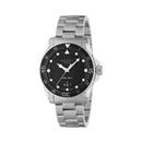 Gucci Dive kvartsur i rustfrit stål YA136301B