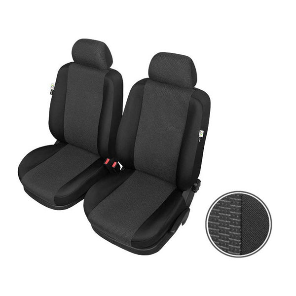 Sædeovertræk til forsæder universalt Str. M inkl. 2 nakkestøttebetræk - Kegel