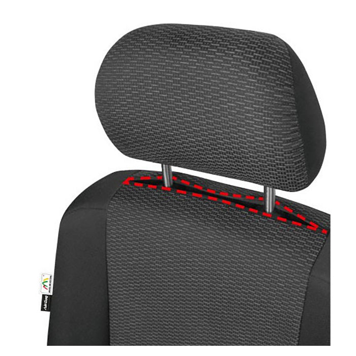 Sædeovertræk til forsæder universalt Str. L - Kegel