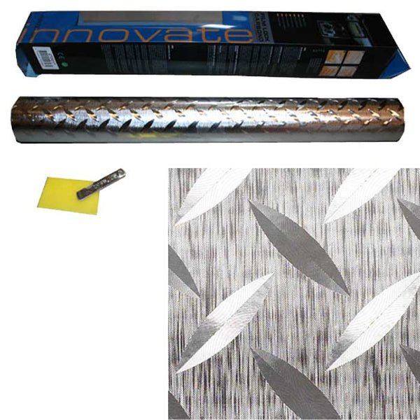 Dørkplade folie alu selvklæbende 48x60 cm - Avant