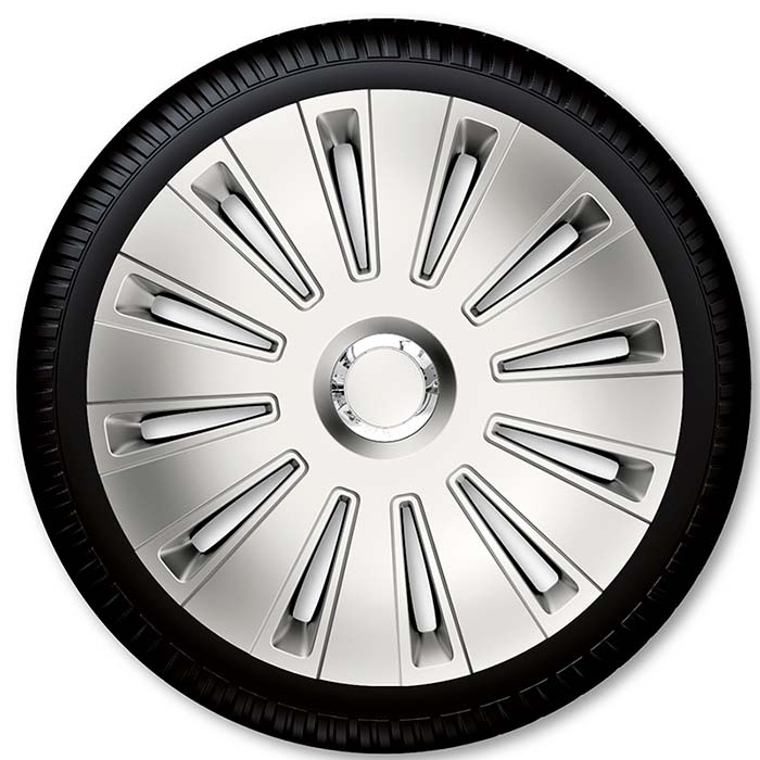 Hjulkapselsæt 16 Daytona Pro grå 4 stk - ARGO