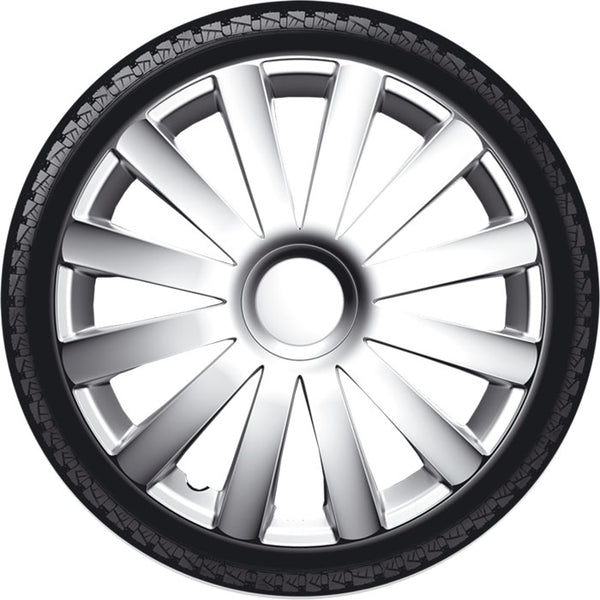 15 Spyder hjulkapselsæt i slagfast plast, nem montering - coverline