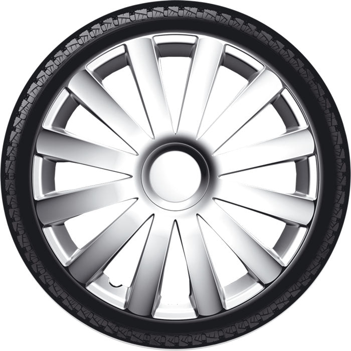 15 Spyder hjulkapselsæt i slagfast plast, nem montering - coverline