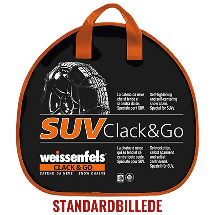 Snekæde 13 mm til SUV, automatisk centrering og Clack & Go, passer STR.12 dækstr. 8.5 - 17.5 - weissenfel