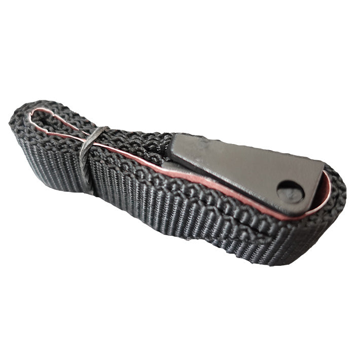 Bagagerem 40 cm sort - stærk polyester til sikring af bagage, 40 cm - jumbo brand