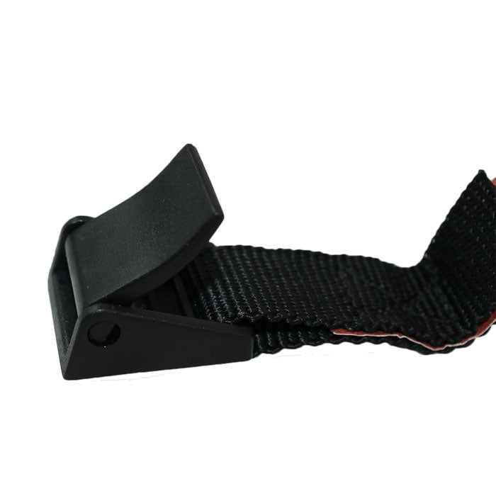 Bagageremme 40 cm x 18 mm, 2 stk. sort - kraftig UV-/fugtbestandig, TÜV godkendt - jumbo