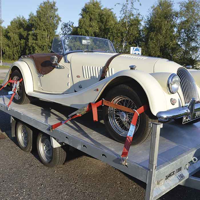 Hjulstrop 60 cm til autotransport 2500 kg med 3 m spænderem - Jumbo