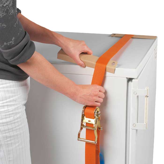 Bagagerem 2-delt 6 m 38 mm med kantbeskytter, 2000 kg brudstyrke - Jumbo