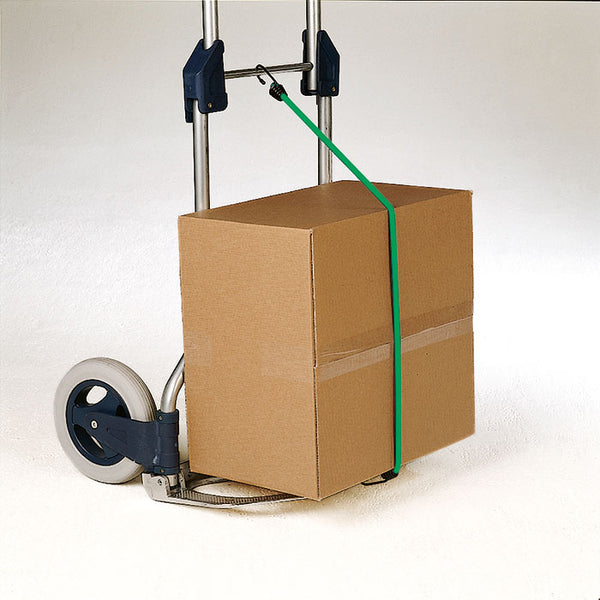 Bagagestrop 80 cm grøn 2 stk med plastkroge, 20 kg kapacitet - Jumbo