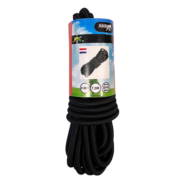 Trailerstrop 8 mm x 7,5 m justerbar til presenning og last - jumbo