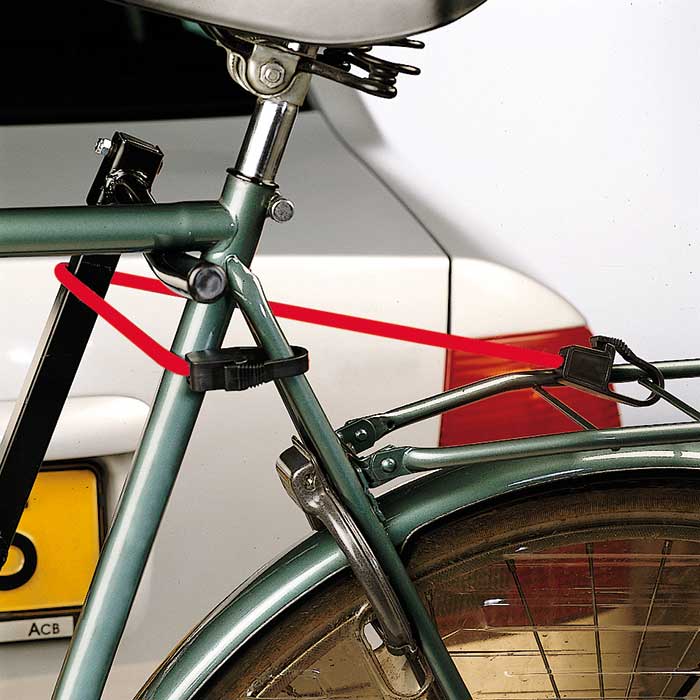 Bagagestrop 100cm rød 2 stk.