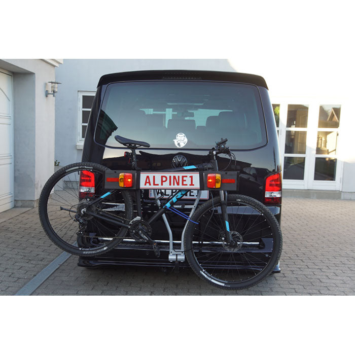 Lygtebom til cykelholder med monteringsremme og 7-polet stik - Avant