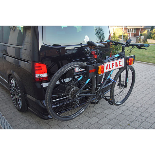 Lygtebom til cykelholder med monteringsremme og 7-polet stik - Avant