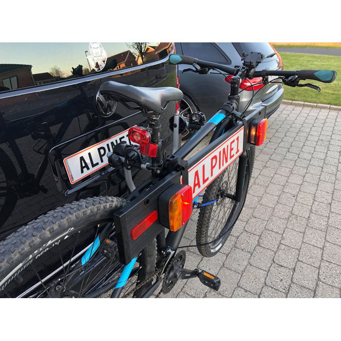 Lygtebom til cykelholder med monteringsremme og 7-polet stik - Avant