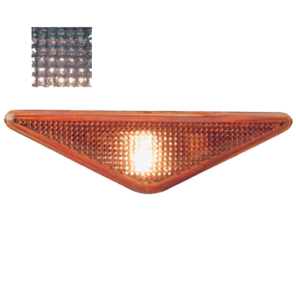 Røgfarvet sideblinklys til Ford (trekantet) - 1 stk. Robinson