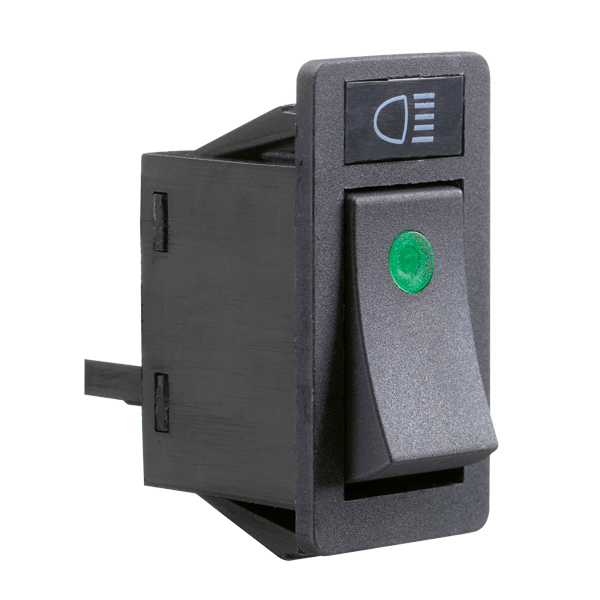 On-off kontakt 3-ben til Volvo 700 serie med indikatorlamper - Robinson