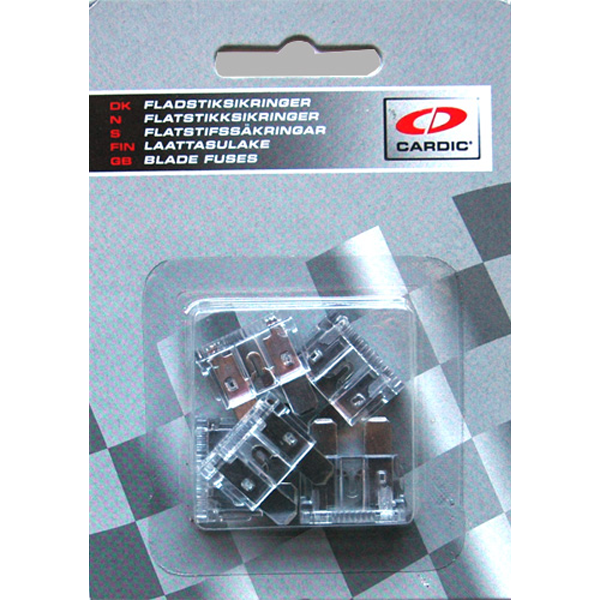 Fladstiksikringer 25A 5 stk. pakke - avant