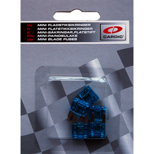 MINI sikringer 15 amp ( 5 stk. pk. )