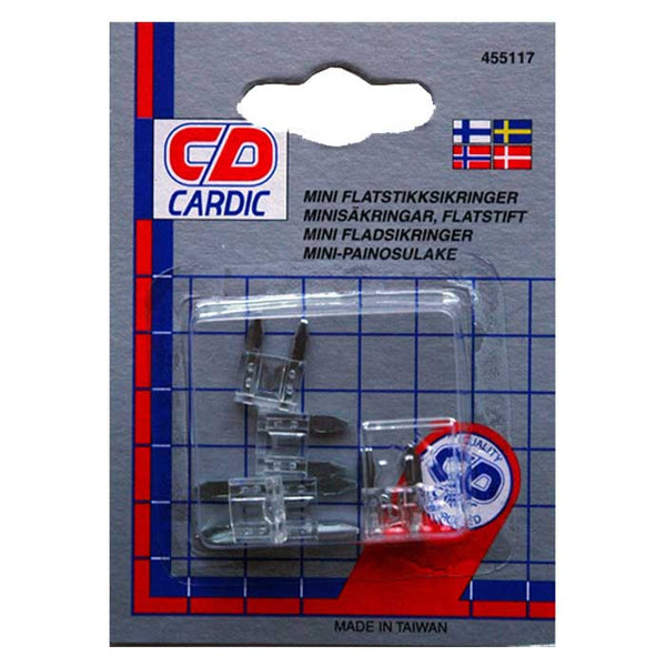 MINI sikring 25 A, 5 stk. kompakt bil-/elektroniksikring - avant