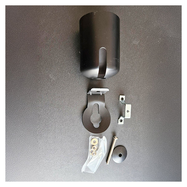 Instrumenthus på fod 52 mm til hvide instrumenter, matsort - AUTOGAUGE