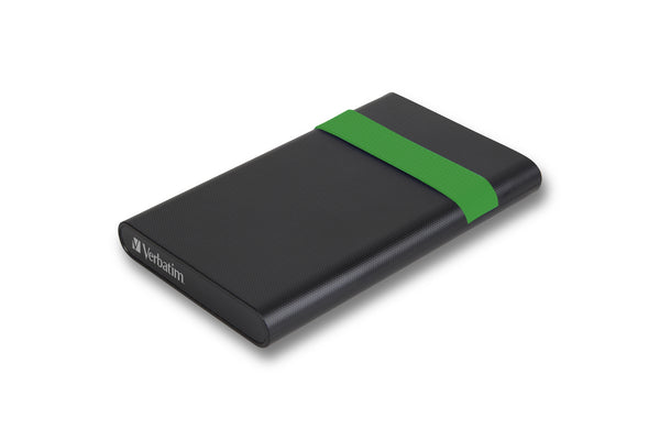 Verbatim 53111 ekstern harddisk 512 GB 5400 rpm 2.5 Micro-USB B 2.0/3.2 Gen 1 (3.1 Gen 1) Sort, Grøn