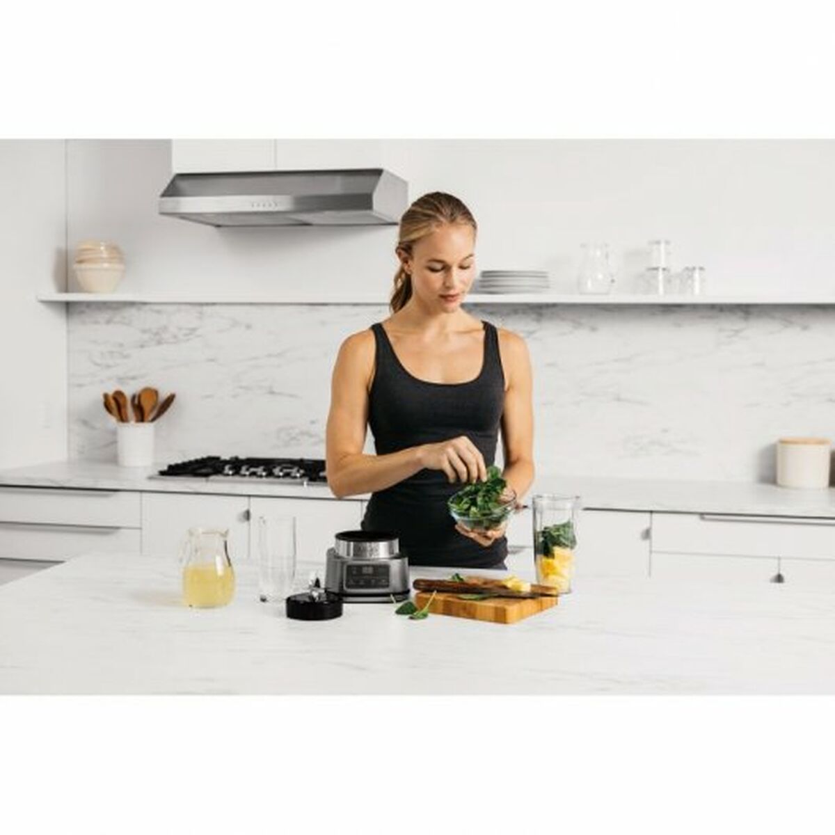 Kop-blender NINJA CB100EU Sort Sølvfarvet 1100 W 700 ml