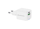 Conceptronic ALTHEA15W oplader til mobil enhed Universel Hvid Vekselstrøm Hurtig opladning Indendørs