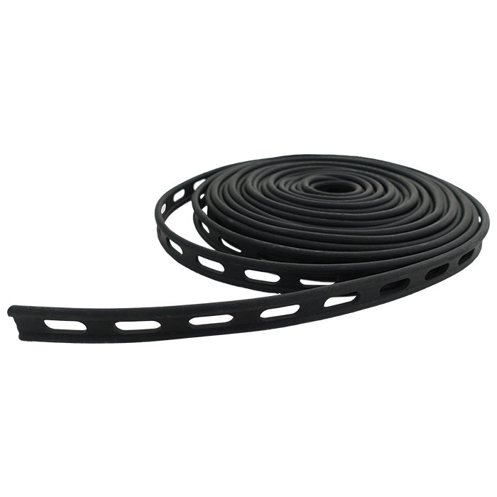 Gummistrop 10 m elastisk vejrbestandig til fastspænding af presenninger - unimer