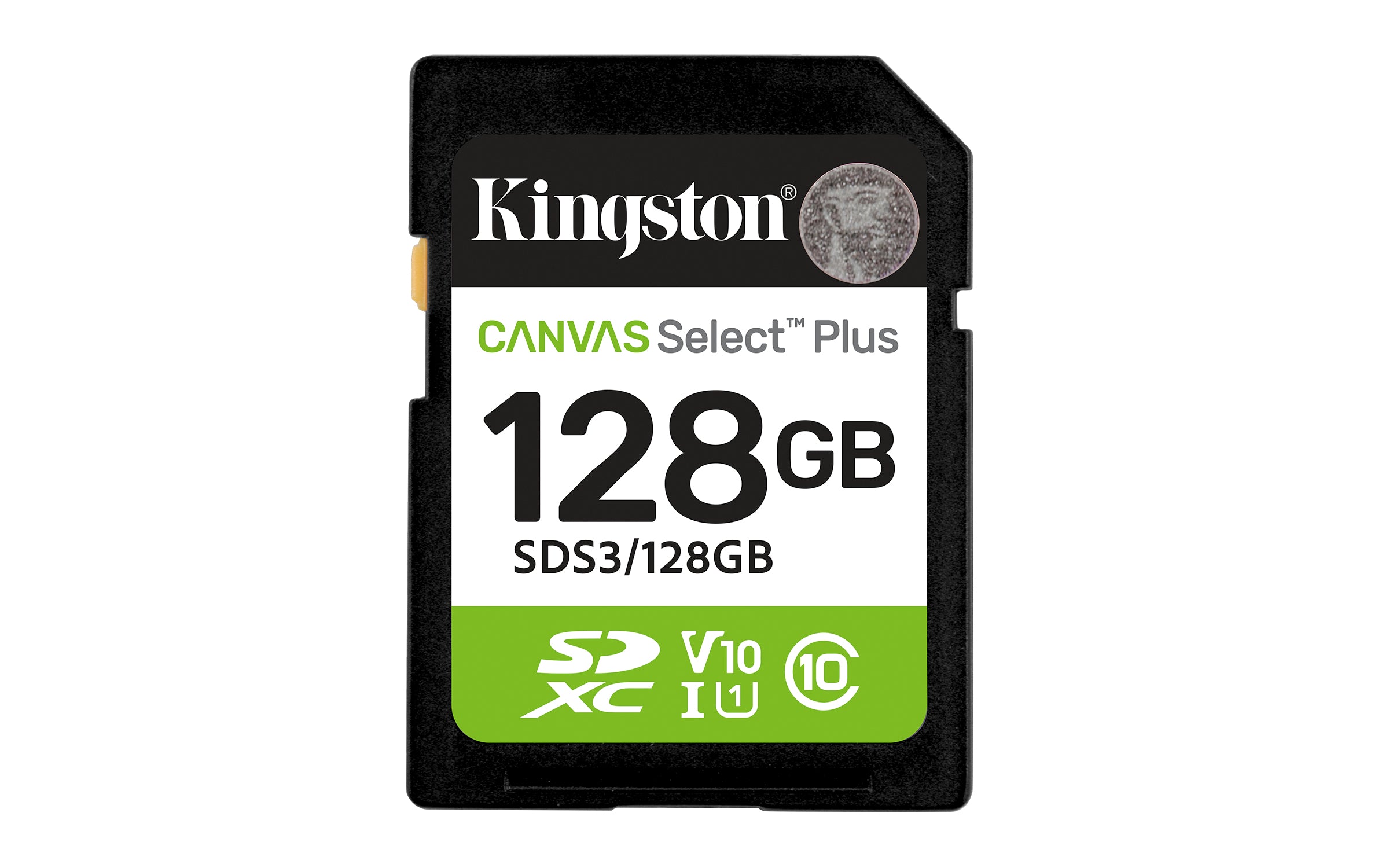 Kingston Technology Canvas Select Plus Gen3 SD 128GB 150 MB/s