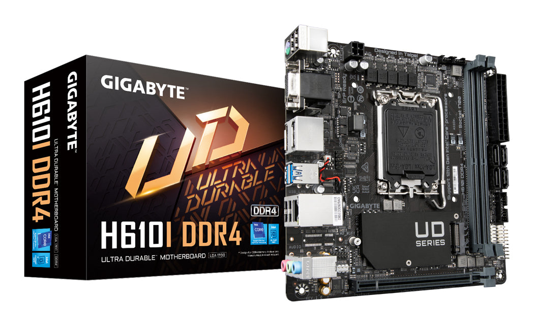Gigabyte H610I DDR4 Mini ITX LGA1700 Intel H610