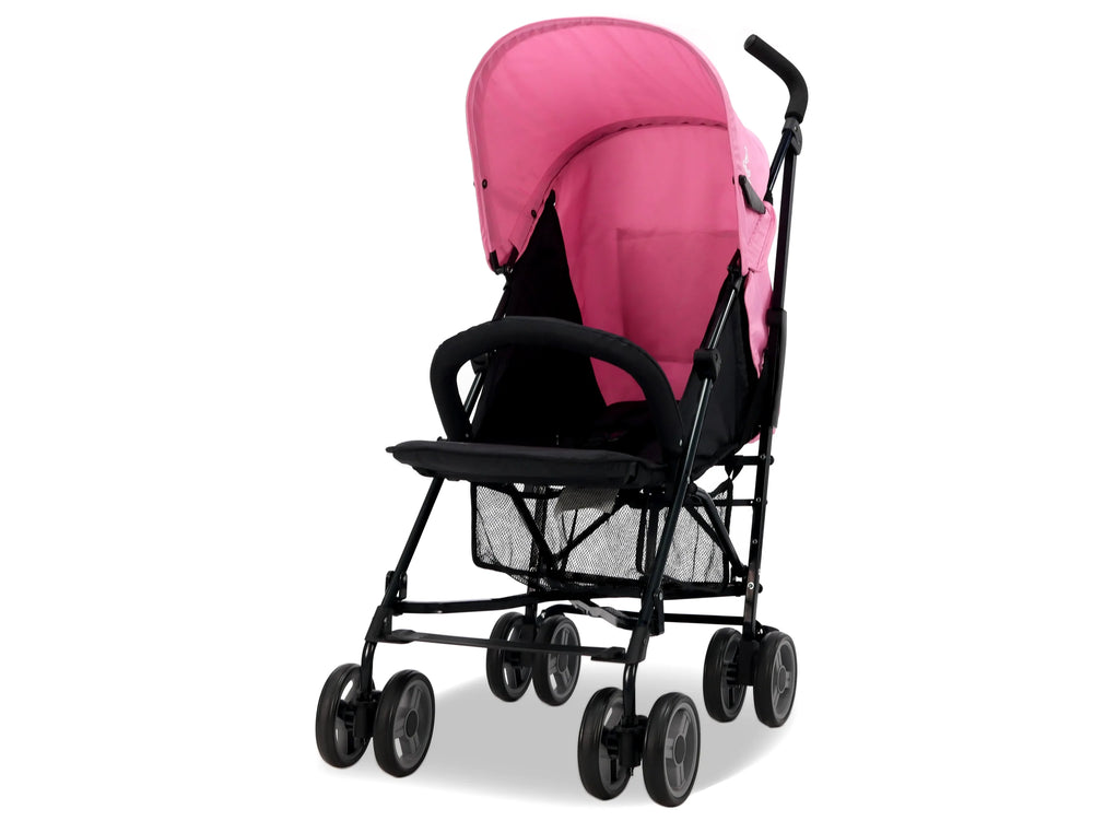 Klapvogn Trotter Plus Justerbar – Rosa, Sort – Asalvo