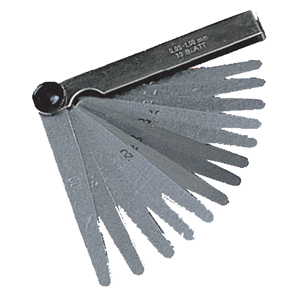 Søgerblade 20 stk tynd/thick 0,05 - 1,00 mm til præcisionsmåling - avant