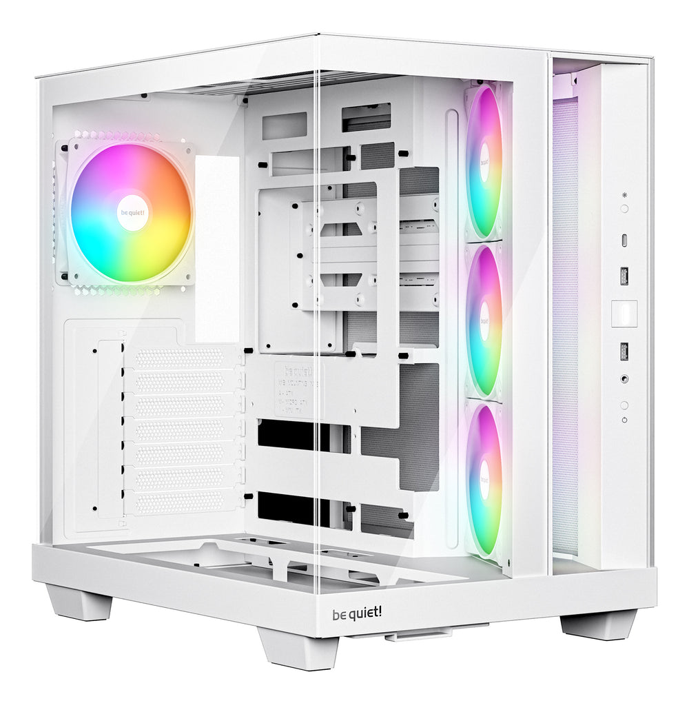 be quiet! Light Base 500 LX Tårn ATX Ingen strømforsyning Hvid