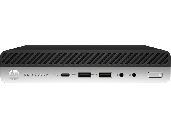 T1A HP EliteDesk 800 G5 Refurbished Intel® Core™ i5 i5-9500T 16 GB DDR4-SDRAM 512 GB SSD Windows 11 Pro Mini PC Sort, Sølv