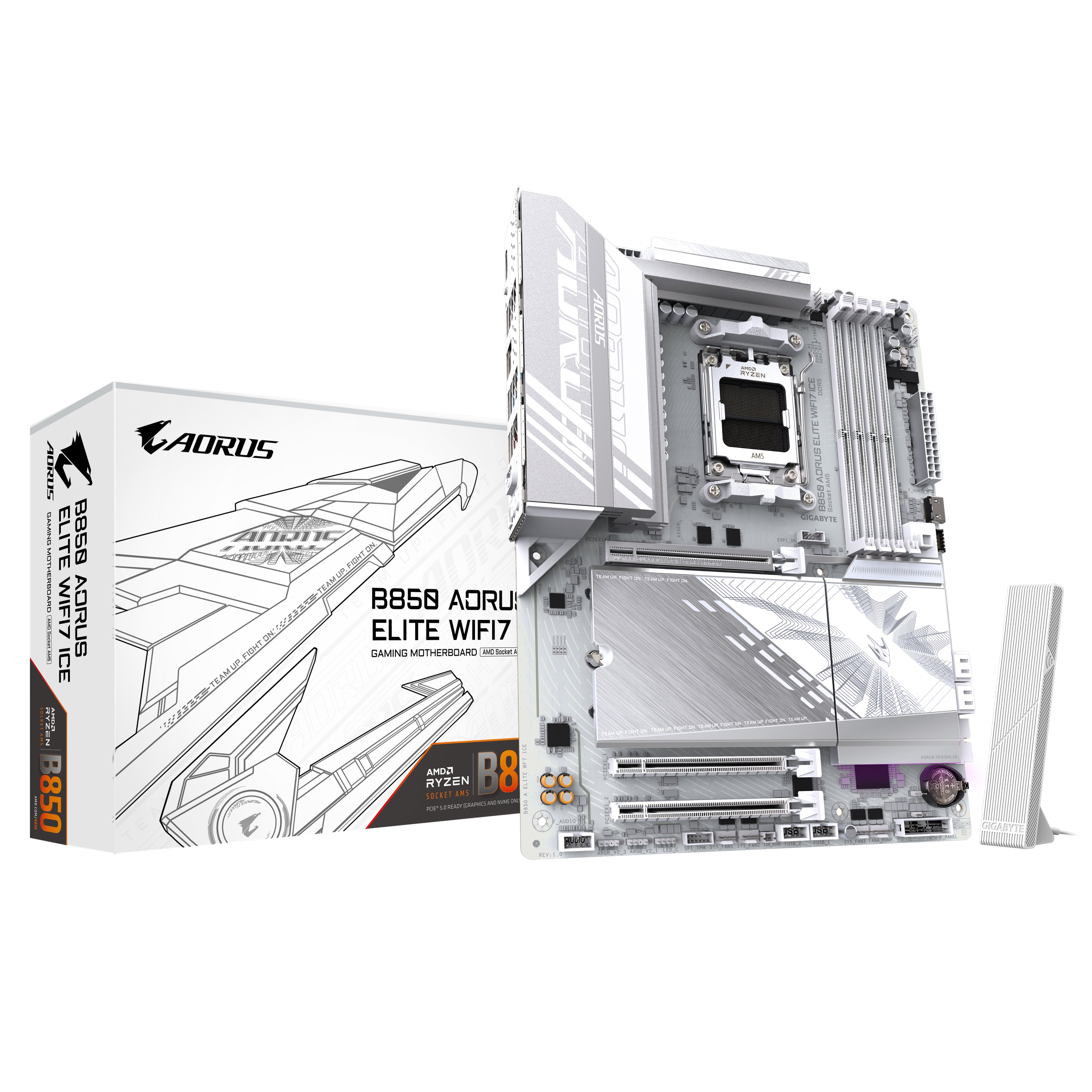 Gigabyte Aorus B850 Elite WiFi7 ICE ATX AM5 Socket DDR5