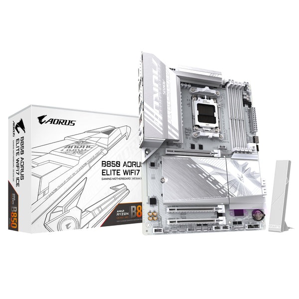 Gigabyte Aorus B850 Elite WiFi7 ICE ATX AM5 Socket DDR5