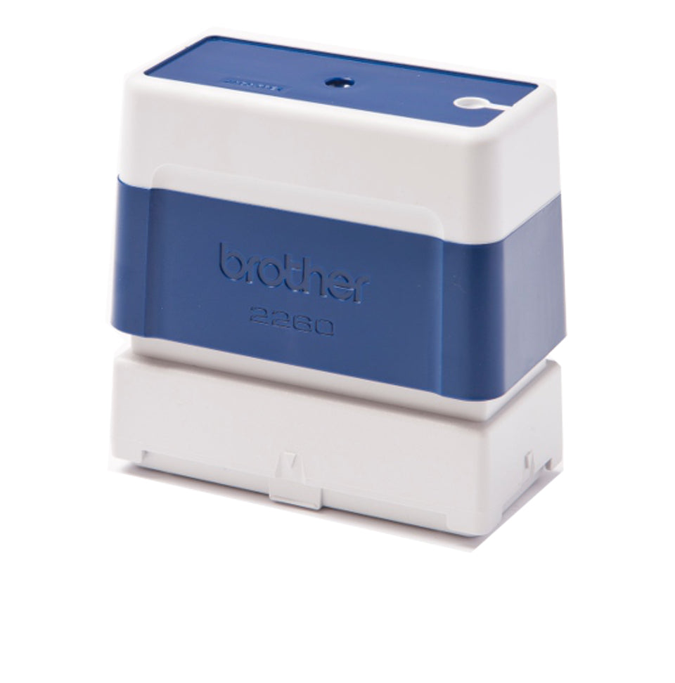 Brother 2260 Stempel 22 x 60 mm Blå