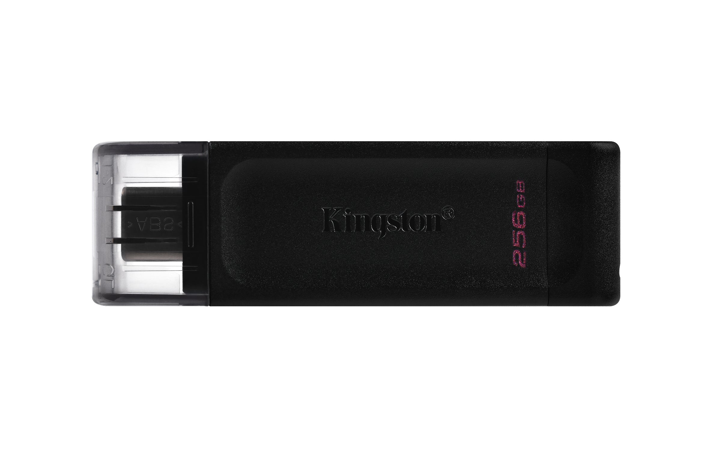 Kingston DataTraveler 70 256GB USB-C 3.2 Gen 1 USB stick Sort