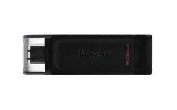 Kingston DataTraveler 70 256GB USB-C 3.2 Gen 1 USB stick Sort