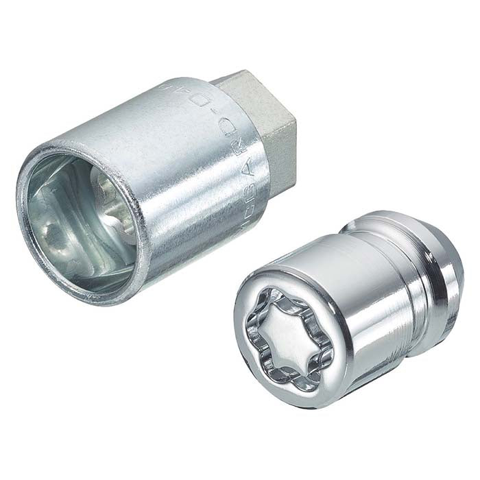 Låsemøtrik M12x1.5 kegle, 32.5 mm krom - McGard