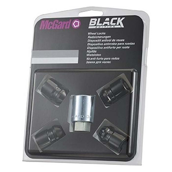 Mcgard 24154SUB låsemøtrik sort m12x1.25