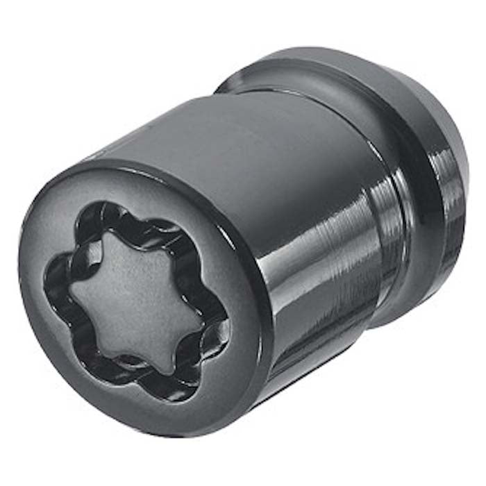 Låsemøtrik M14x1.5 kegle 60° sort 41,6 mm til fælge - McGard