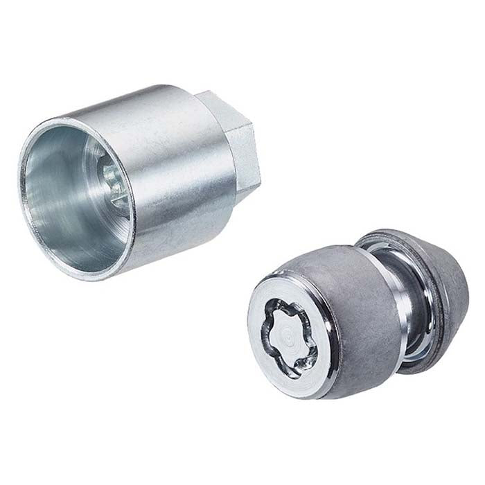 Låsemøtrik M14x1.50 kegle krom - McGard