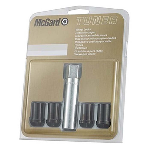 Låsemøtrik M12x1.25 tuner 31,5mm sort - McGard