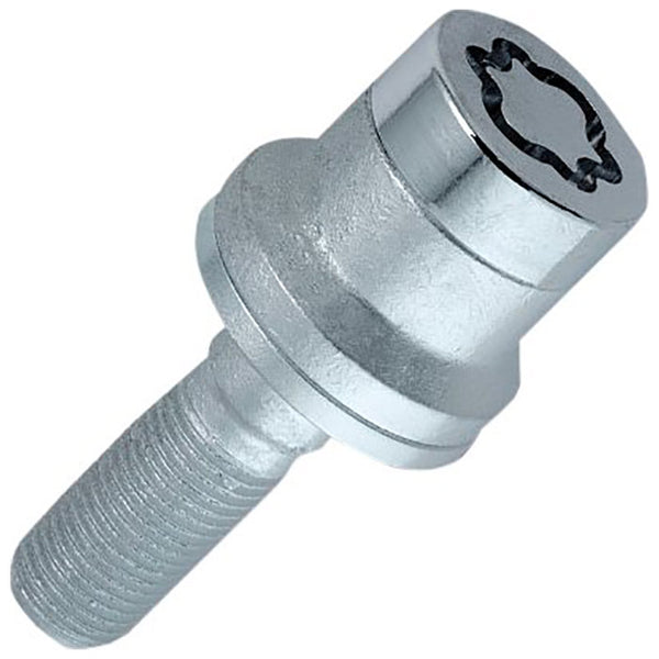 Låsebolt M12x1.25 flad krom - McGard