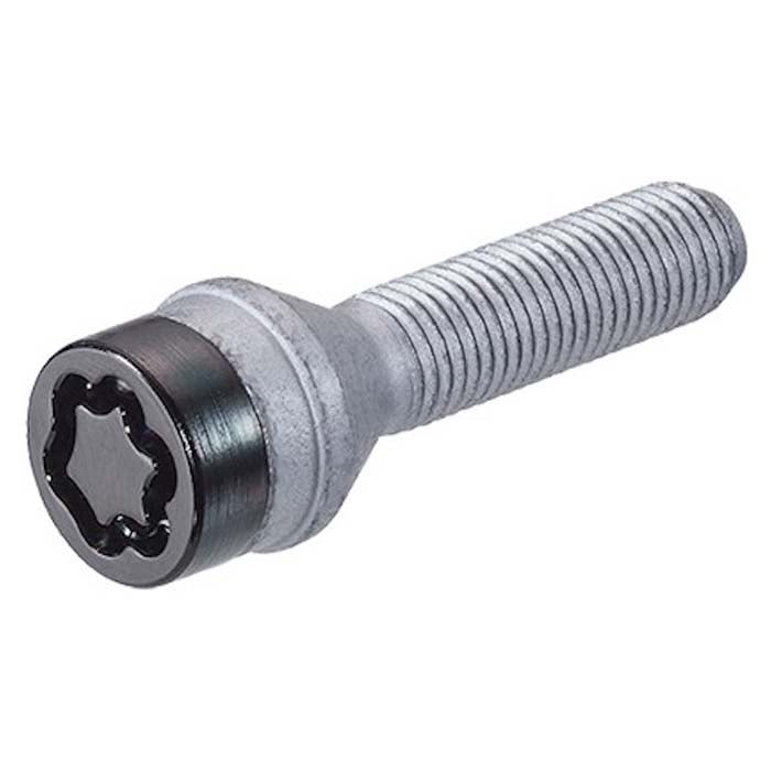 Låsebolt M12x1.50 kegle sort - McGard (100 27013SUB)