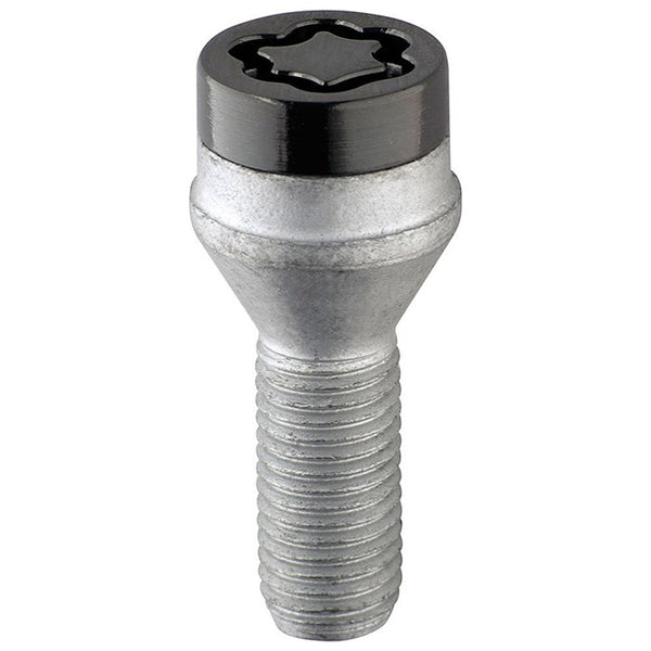 Mcgard låsebolt m12x1.75 kegle sort