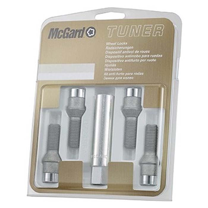 Låsebolt M14x1.50 kegle 24mm skaft krom - McGard