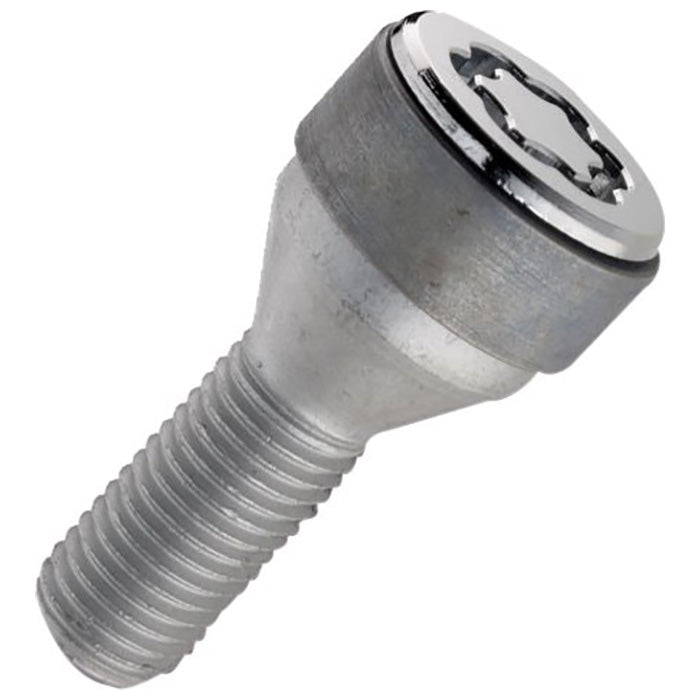 Låsebolt M12x1.25 kegle 4 stk + nøgle - McGard