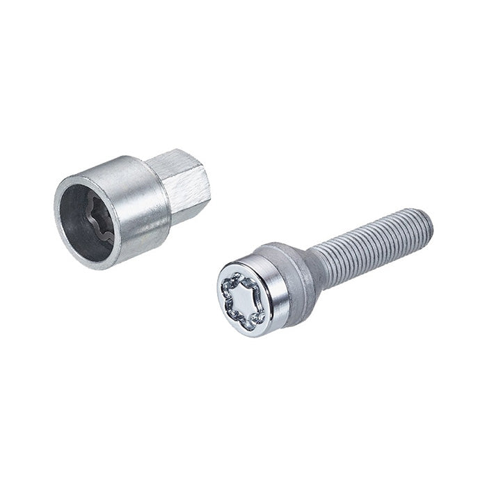 Låseboltsæt M14x1,5 4 stk. krom - McGard